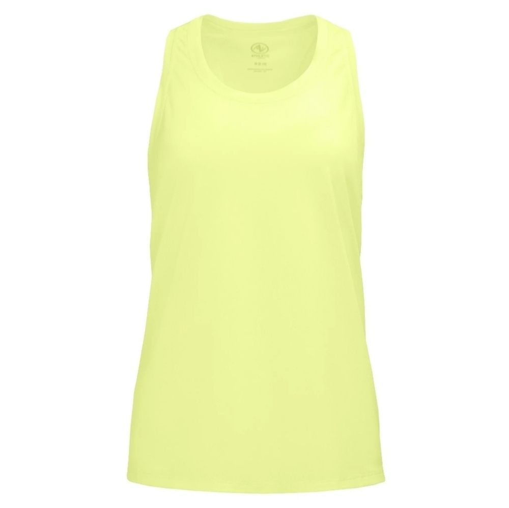 Nwt Neon Yellow Racerback Athletic Sleeveless Top Medium — image 2 of 8